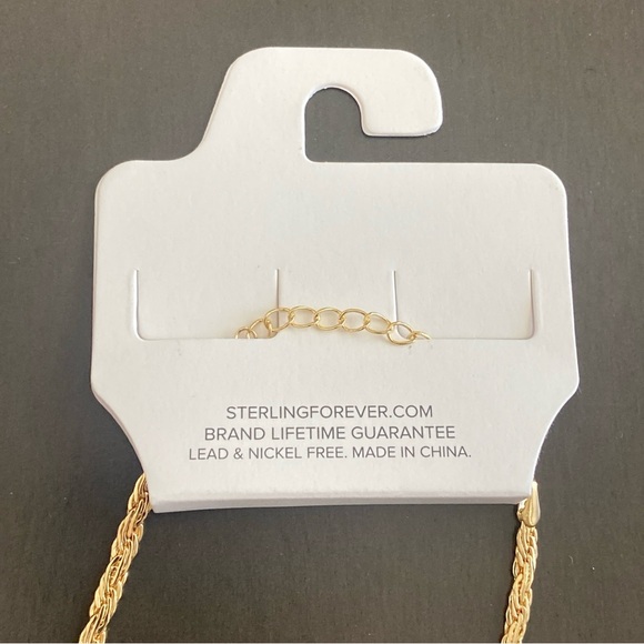 Sterling Forever 14K Gold Plated Brandy Chain Necklace - Picture 6 of 8